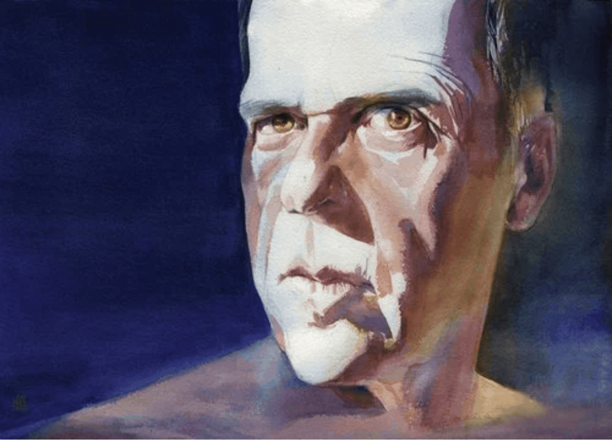 Siegfried Woldhek zelfportret ~ Alk Razorbill